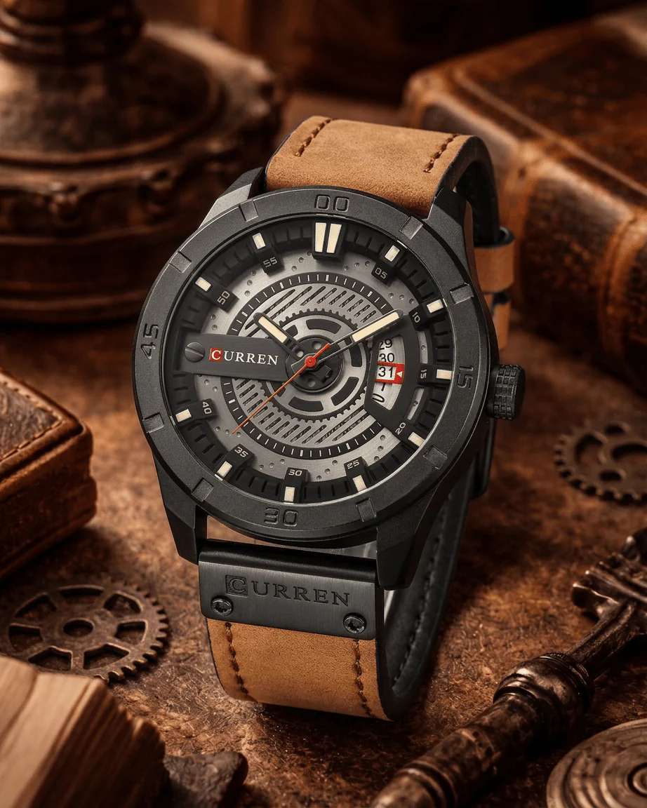 DRAEVON Iron Pulse – Skeleton Gear Watch - Image 3