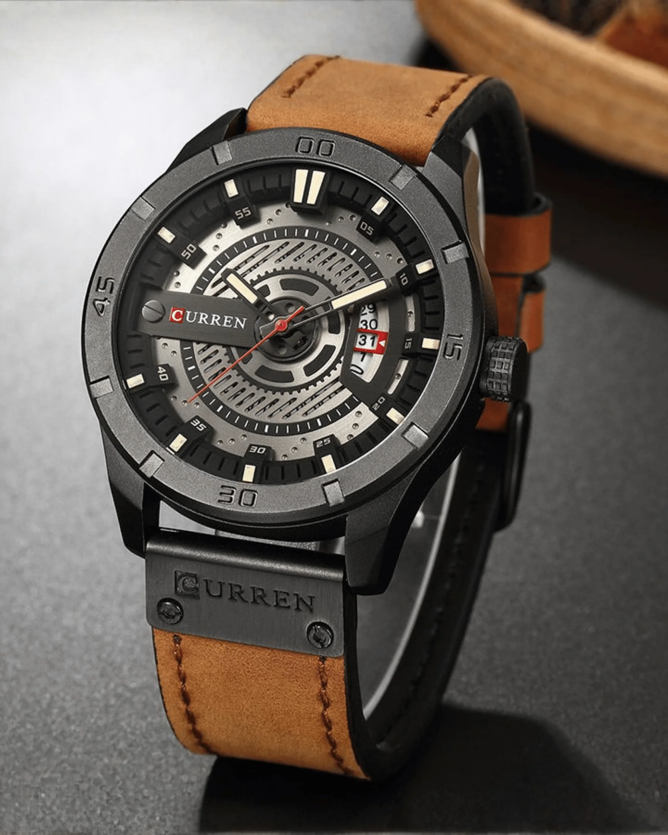 DRAEVON Iron Pulse – Skeleton Gear Watch - Image 4