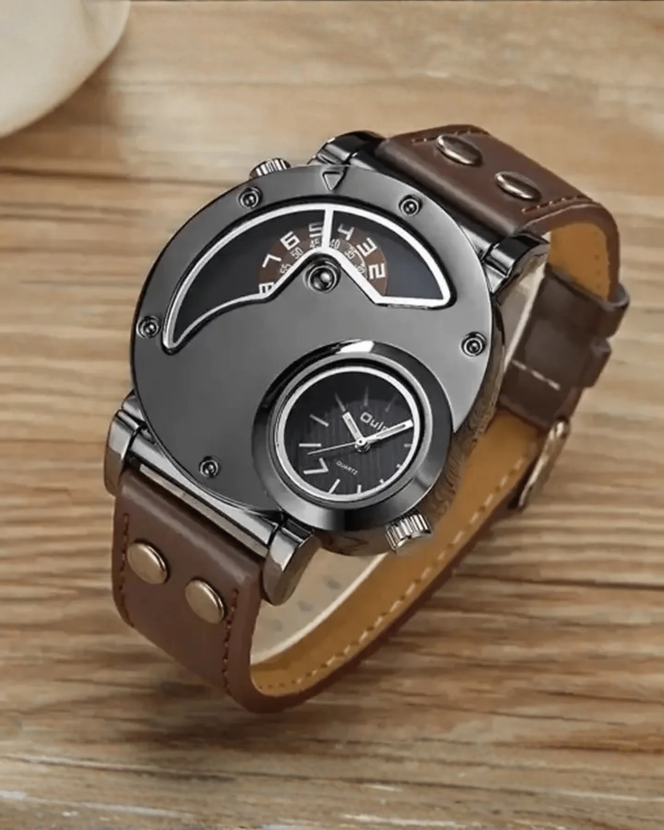 Mens Vintage Sports Wrist Waterproof Watch - Image 3