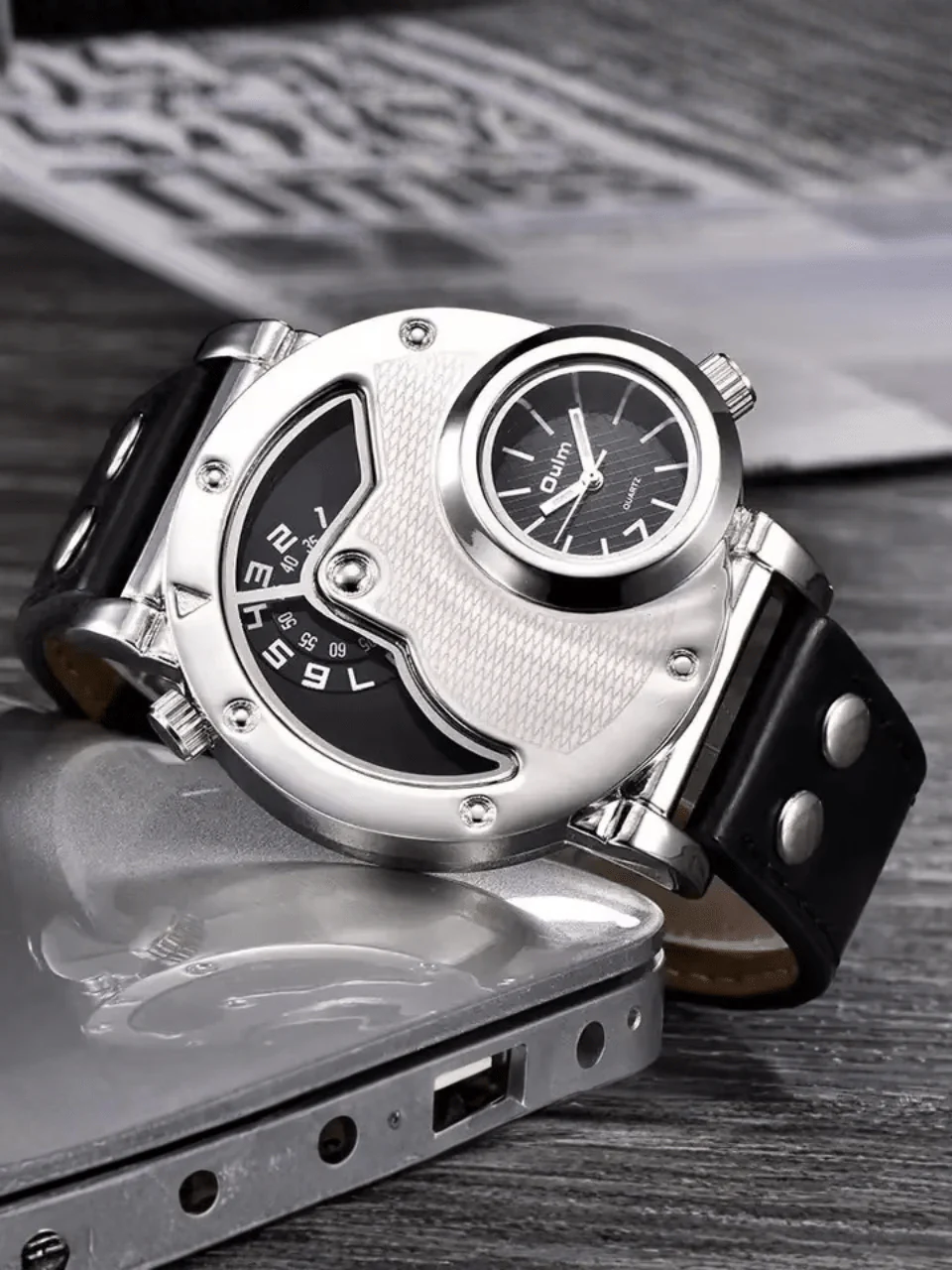 Mens Vintage Sports Wrist Waterproof Watch - Image 5