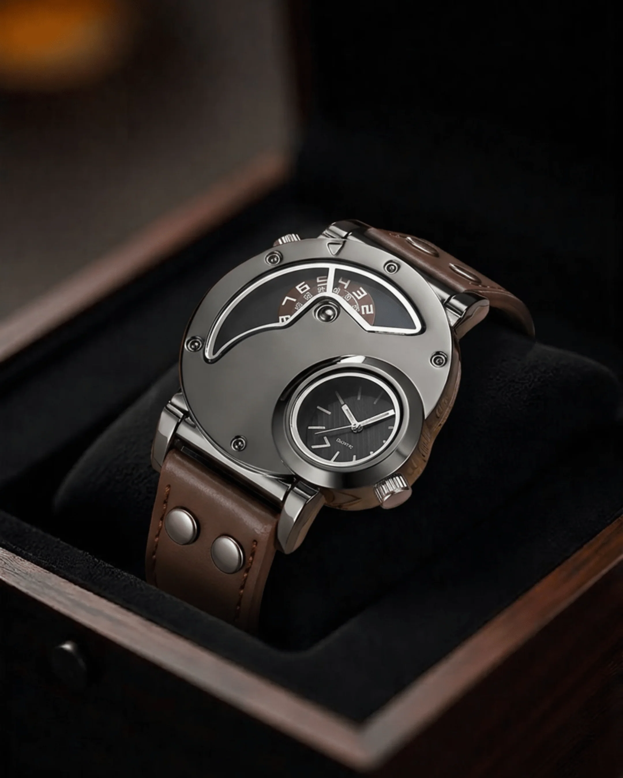 Mens Vintage Sports Wrist Waterproof Watch - Image 8