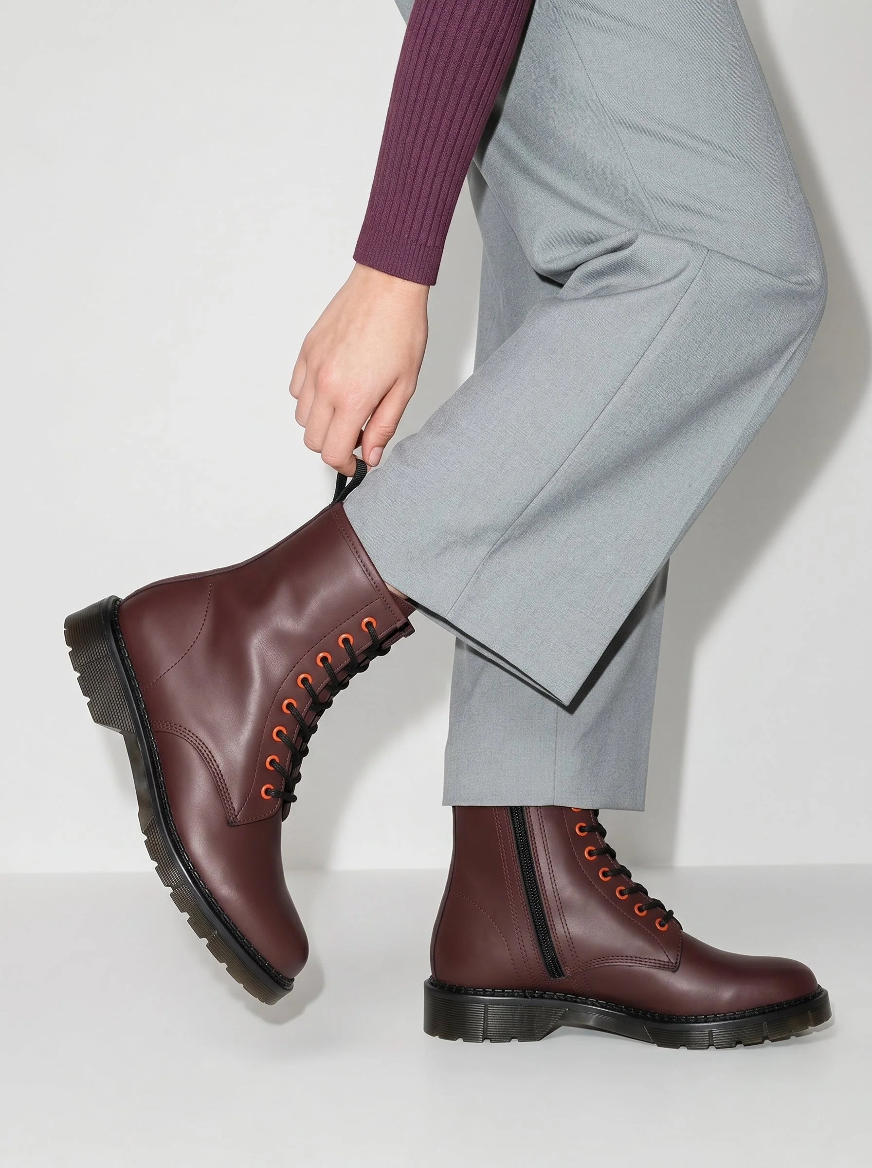 Genuine Leather High Ankle Boot For Women - Image 7
