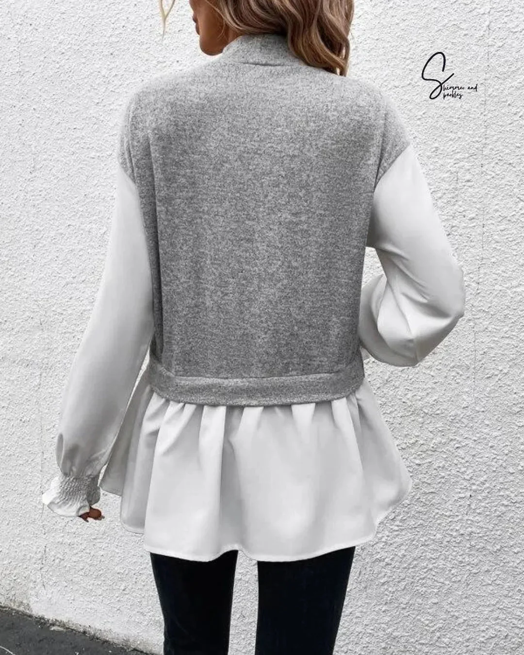 SHEIN Ruffle hem top - Image 4