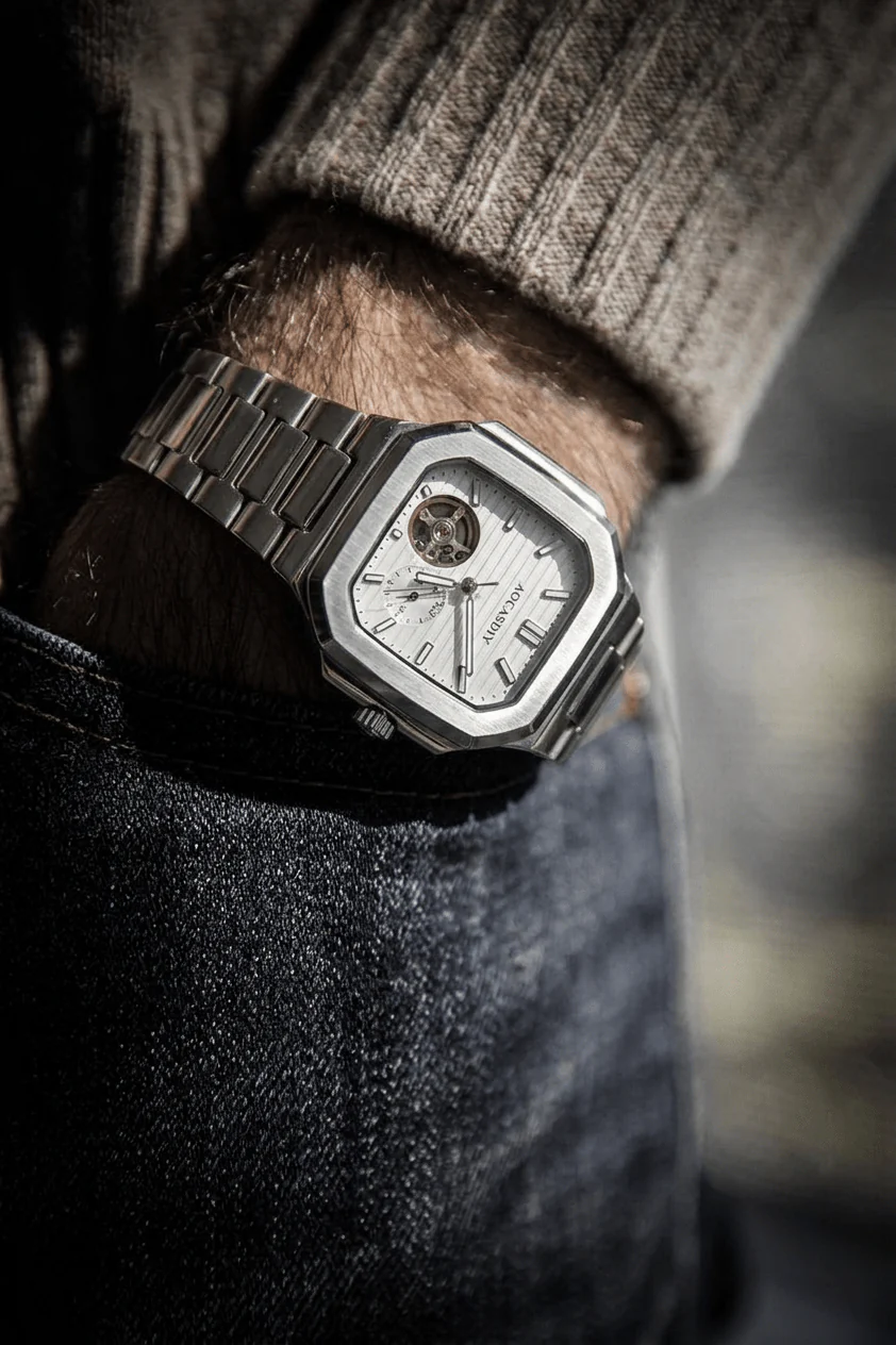 Silver Nautic Automatic Mechanical Watch - Image 3