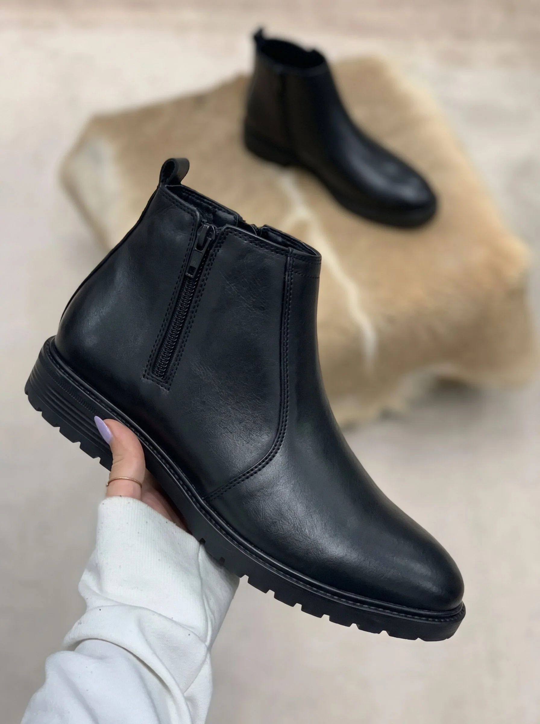 Veltrix Urban Boot - BlackBole Special Genuine Leather - Image 6